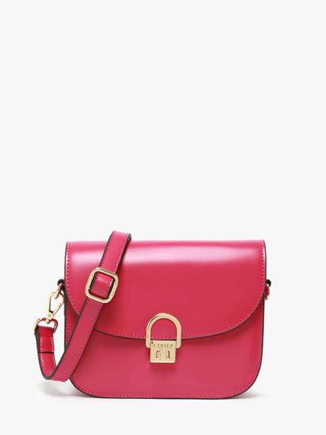 Sac Bandoulière M Altair Cuir Etrier Rose altair EALA081M