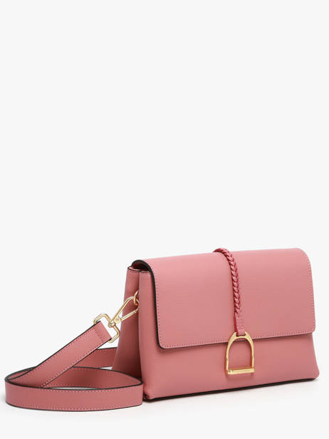 Shoulder Bag M Torsade Leather Etrier Pink torsade ETOS169M other view 1
